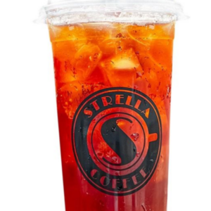 ليمونادة خوخ مثلجة